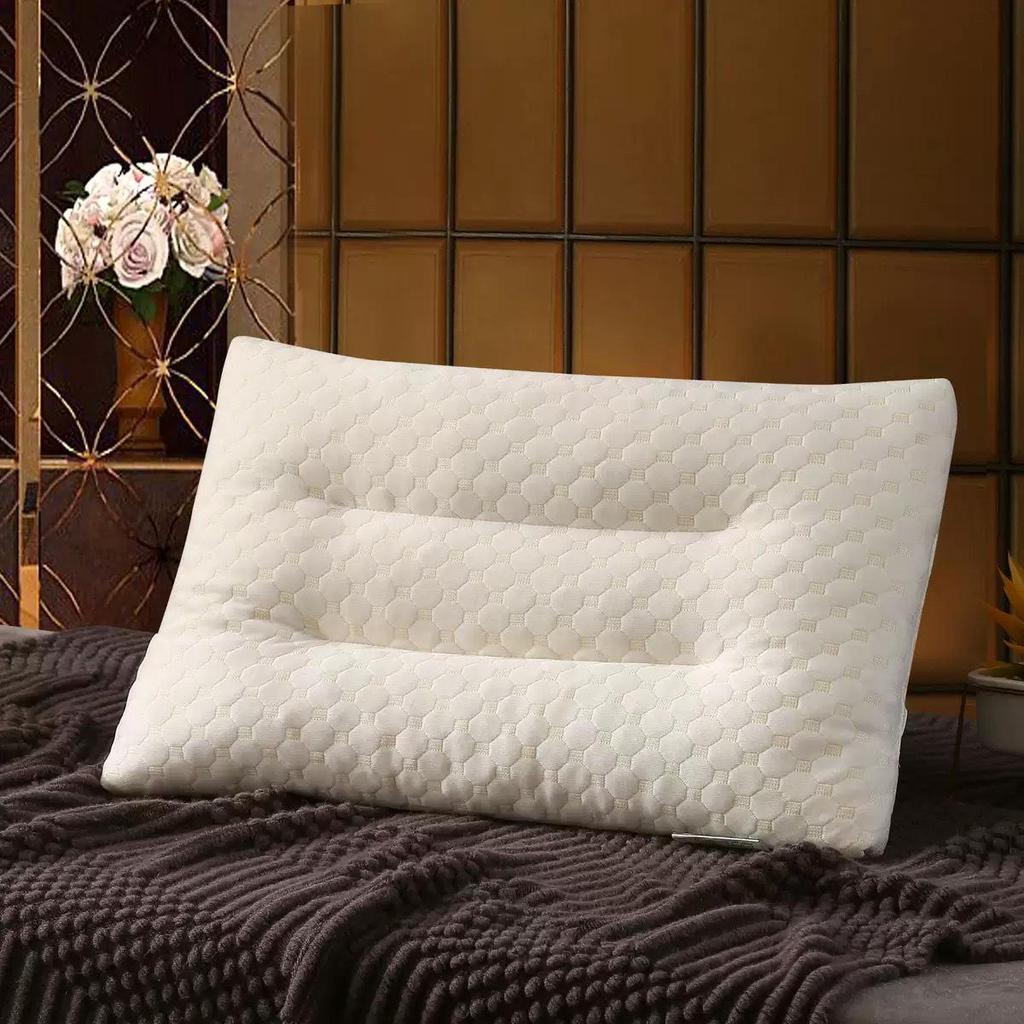 Space Memory Foam Pillow - Cervical Support and Neck Decompression for Adults