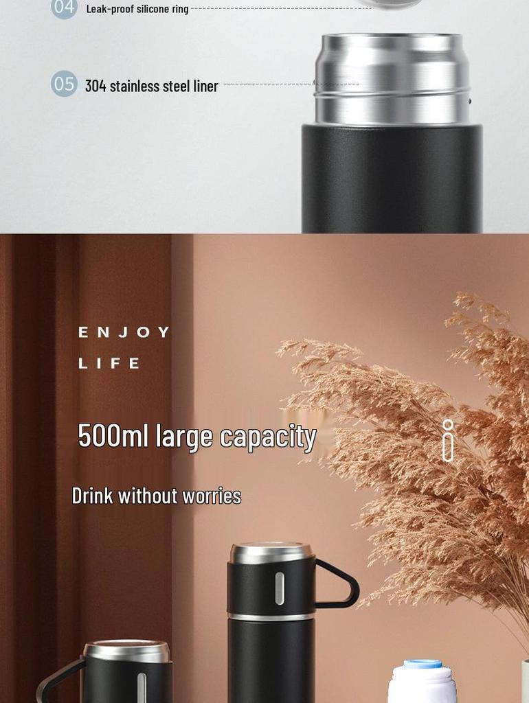 Anpassbares Isolierbecher-Set für Neujahrs-Geschäftsgeschenke