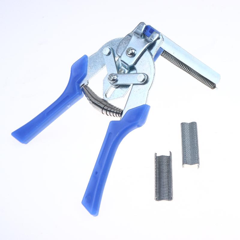 New Sale Heavy-Duty Iron Cage Pliers Set, Pig Pen Clamp Kit M Clips - Durable Home Repair Tools Suitable