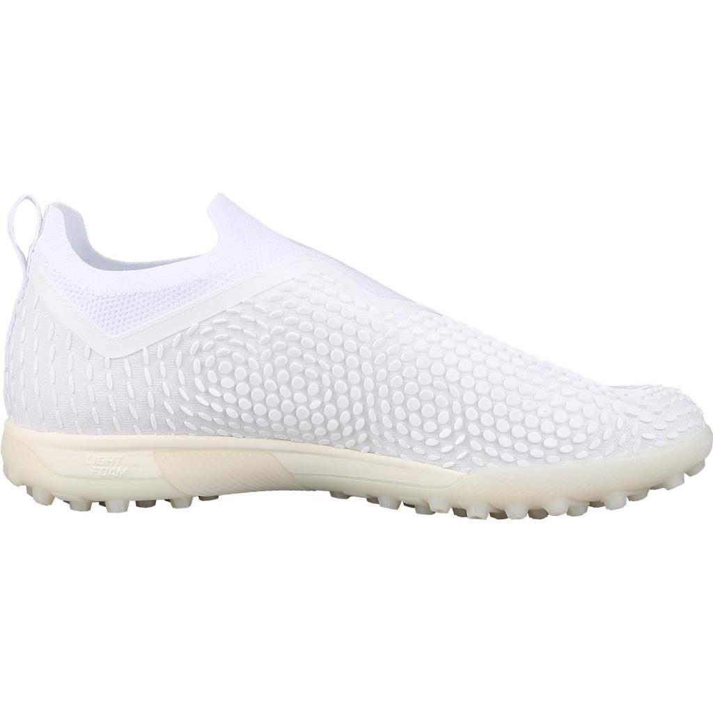 Li Ning TF Turf Artificial Turf Fabric Cushioning Soccer Shoes Men's White ASTT017-4