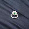 Green Onyx Cab Gemstone 925 Sterling Silver Jewelry Handmade Ring Wedding Gift RR-62-36