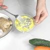 Food Gadgets Plastic Ginger Garlic Grater Tools Manual Grinding Tool  for Garlic Wasabi Grinders