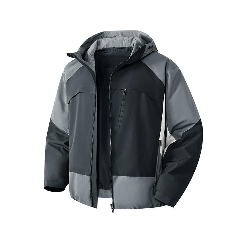 HLA Men's Autumn Hooded Jacket