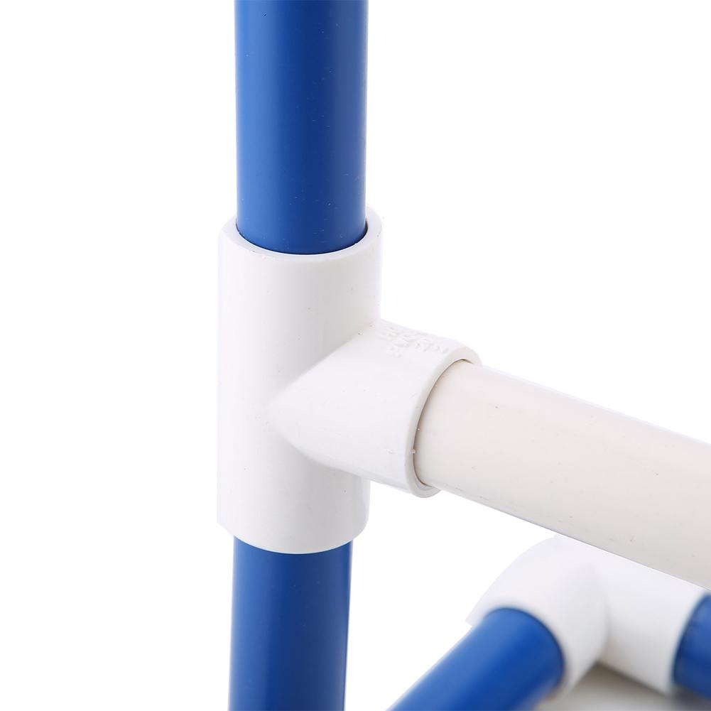 Parrot Stand Perch Rack Bird Play Center Toy Tray Training (Scrub)