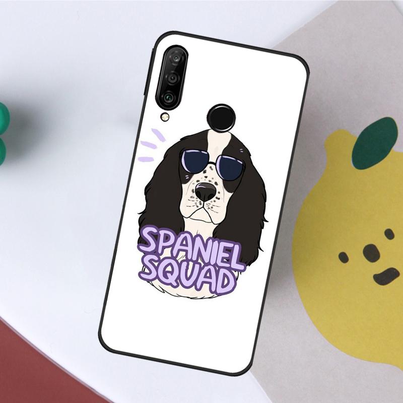 Cartoon Cocker Spaniel For Huawei Nova 12s 12i 11i 8i Y73 Y72 Y61 Y91 Y90 Y70 Y60 9 10 SE P30 P40 Lite P60 Pro Case