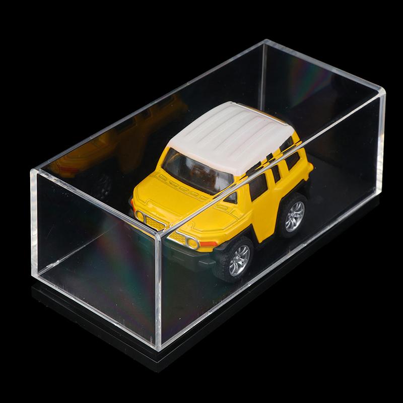 1:64 Car Model Display Box Transparent Protective Case Acrylic Dust Hard Cover