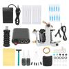 Complete Tattoo Kit Professional Tattoo Kit Coils Tattoo Machine Kit Disposable Needles Clip Cord