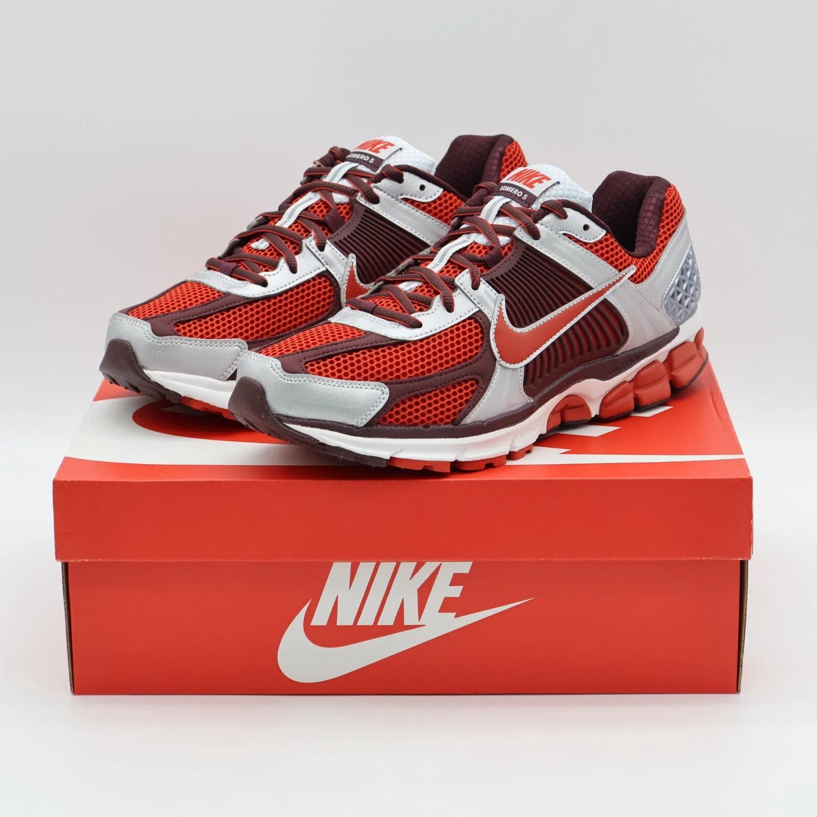 

FN7778-600 Nike Zoom Vomero 5 Мистический Красный и Платиновый (Женская) US 9.5W