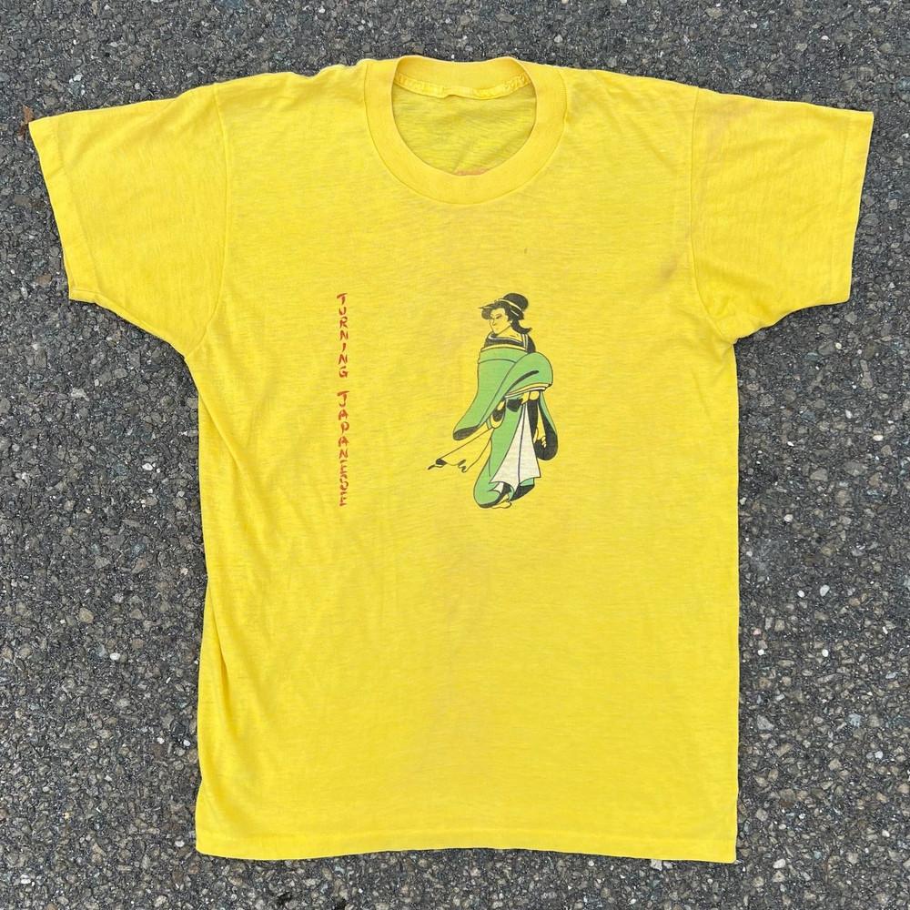 

The Vapors Turning Japanese Band Cotton Band All Size S to 5XL Yellow Tshirt Unisex T-Shirt M