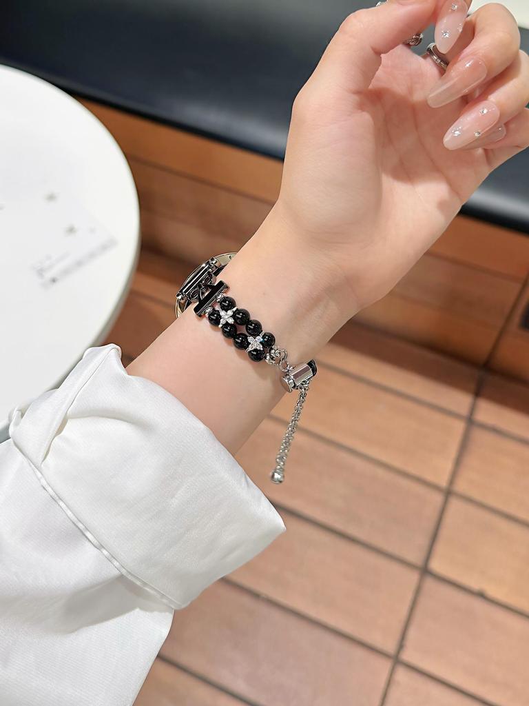Pearl Bow Knot Strap for Huawei GT6/GT5/GT4 and Xiaomi 9Pro Watches