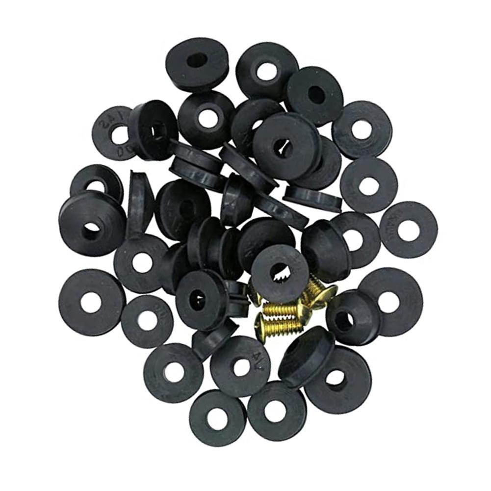 Rubber Washer Set 58PCS for Use with Standard Faucet Assemblies in Residential and Light Commercial Environments