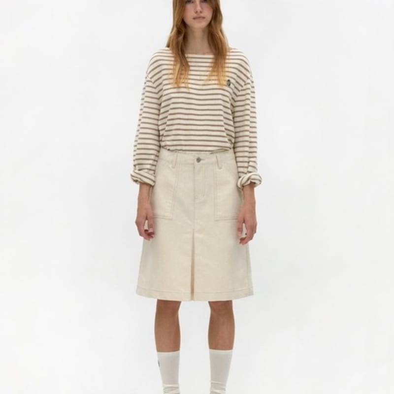 DEPOUND Wool Knee Socks - Ivory