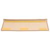 Stair Treads 15 pcs. 65 x 21 x 4 cm Light Brown Rectangular Edge