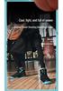 Men's High-Top Basketball Shoes - Thick Sole, Non-Slip, Shock Absorbing, Breathable, Youth Training Sneakers