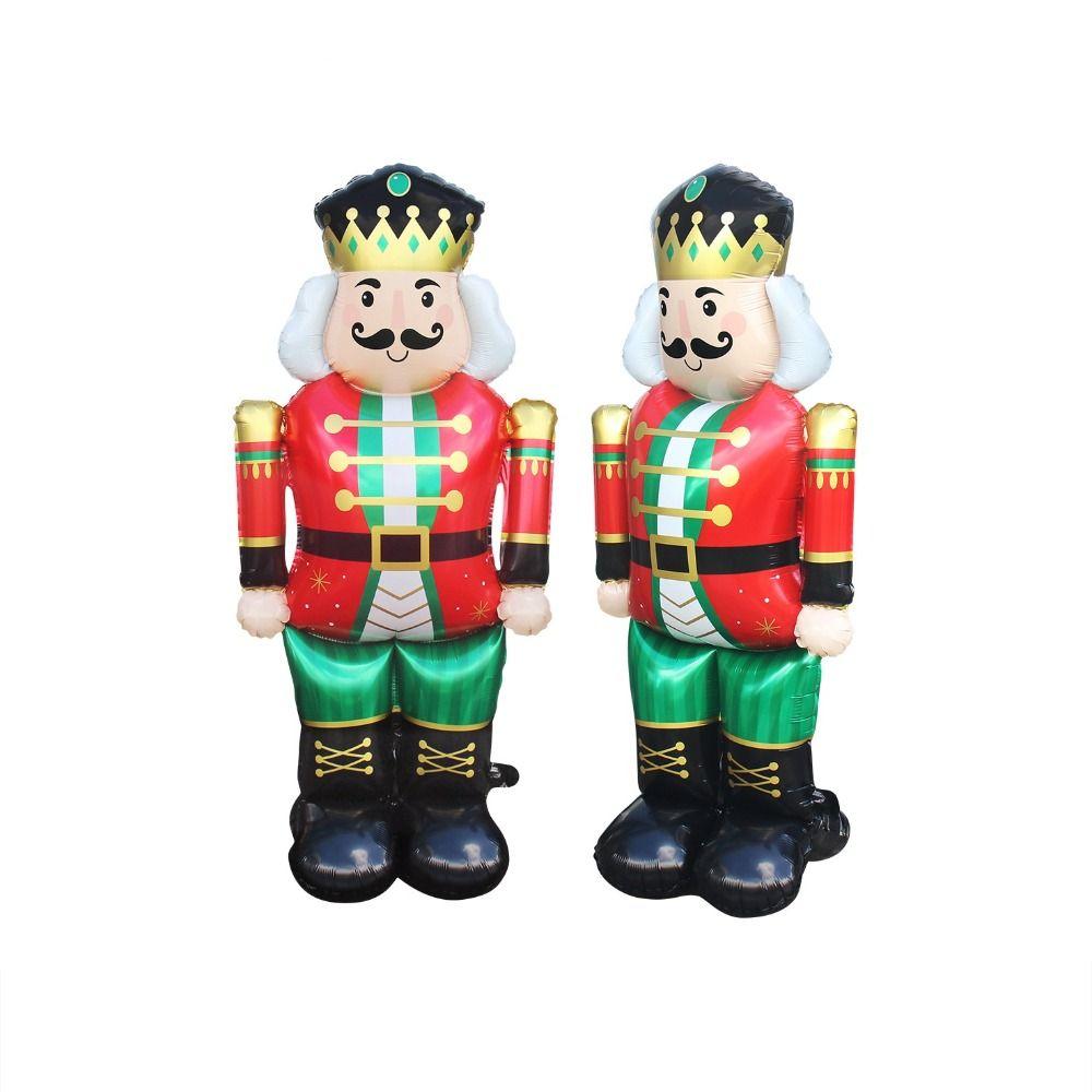 Merry Christmas 3D Santa Claus Balloons Extra Large Xmas Tree Balloons  Holiday Party