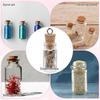 20Pcs Small Glass Bottles with Cork 1ml Empty Spell Jars Mini Potion Bottles Tiny ing Container for DIY Crafts Wedding Chrismas Decoration