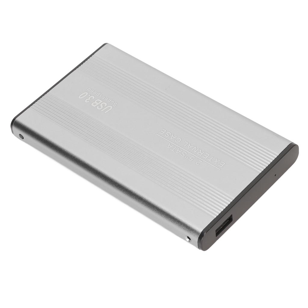 USB3.0 HDD Enclosure 2.5in 5Gbps Ultra Thin Lightweight HDD Enclosure Adapter for Laptop Computers for WIN 7 for WIN 10