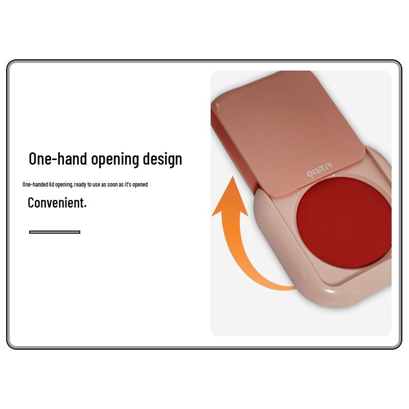 Qixing Portable Fingerprint Ink Pad - Red, Blue, Black for Office Use and Diary Stamps