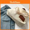 Canvas Tote Bag Large Capacity Street Style For Daily Use Women