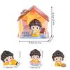 Adorable Chinese Style Cartoon Buddha Car Hanging Ornament For Home Decoration