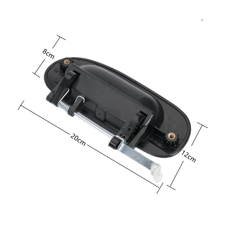 Exterior Door Handle for Mitsubishi Carisma, Front, Rear, Left, Right, Black Space Star, 1998-2002