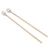 2Pcs Marimba Yarn Mallets Soft Comfortable Handle Medium Hard Heads Yarn Marimba Mallets Head for Instrument Playing