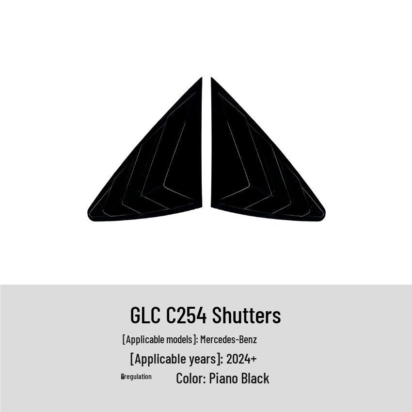 Mercedes-Benz GLC C254 Coupe 2024+ Triangle Window Decal Accessories