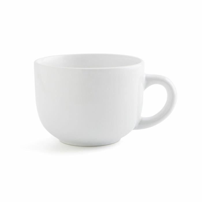 Tasse - Quid - Snow - 400 ml - Céramique - Empilable - Pack de 6 unités