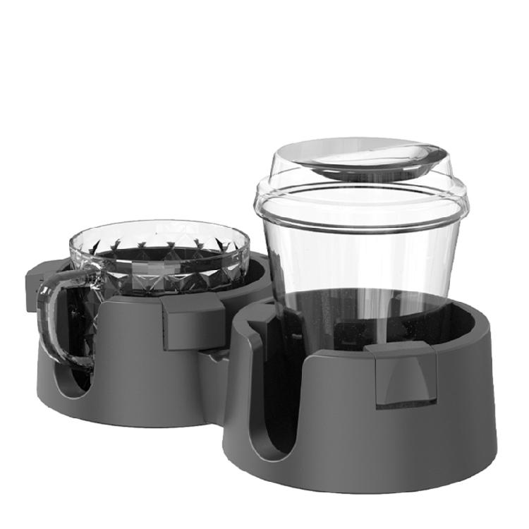 Cup Holder for Bedsides Tables and Workstations Spillproof Plastic Cup Stand Waterproof Office Coffee Mug Rack