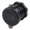 Auto Power Adapter 12-24V Dual USB QC3.0 Phone Charging Socket with Voltmeter