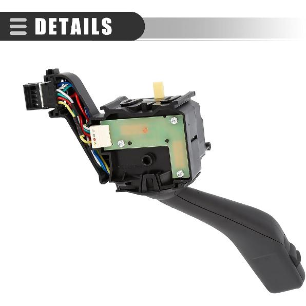 Motoforti Steering Column Switch,Multifunction Combination Switch,for Volkswagen Eos 2007-2011,Plastic,1K0953513G,Black