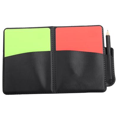 PVC Calcio Partita Calcio Gioco Competizioni Arbitro Carte Rosse e Verde Fluorescente