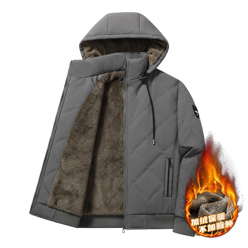Men's Cotton Padded Jacket With Winter Warmth And Windproof Cotton Jacket, Loose Casual Jacket, Thick Jacket
