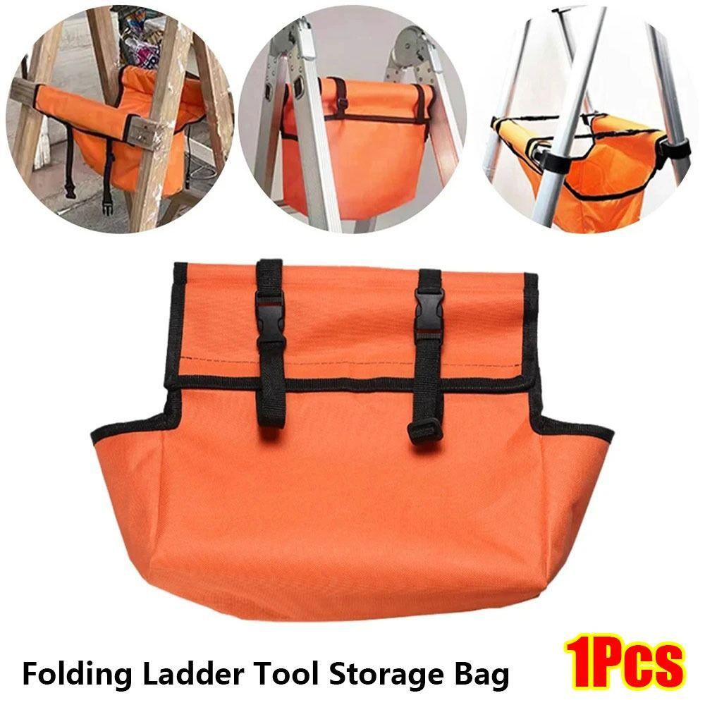 1Pcs Folding Design Folding Ladder Tool Storage Bag Portable Ladder Tool Bag for Telescoping Ladder