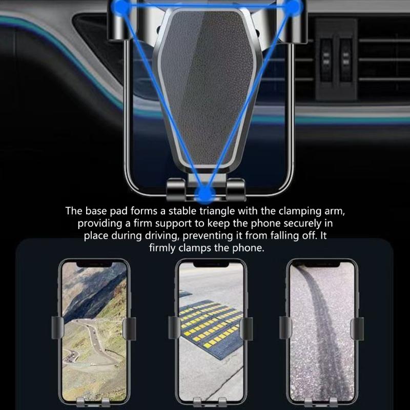 Tool Easy Car Air Vent Phone Mount with Wide Compatibility Suitable for 4.6 To 7 Inch Devices Stable Driving Companion