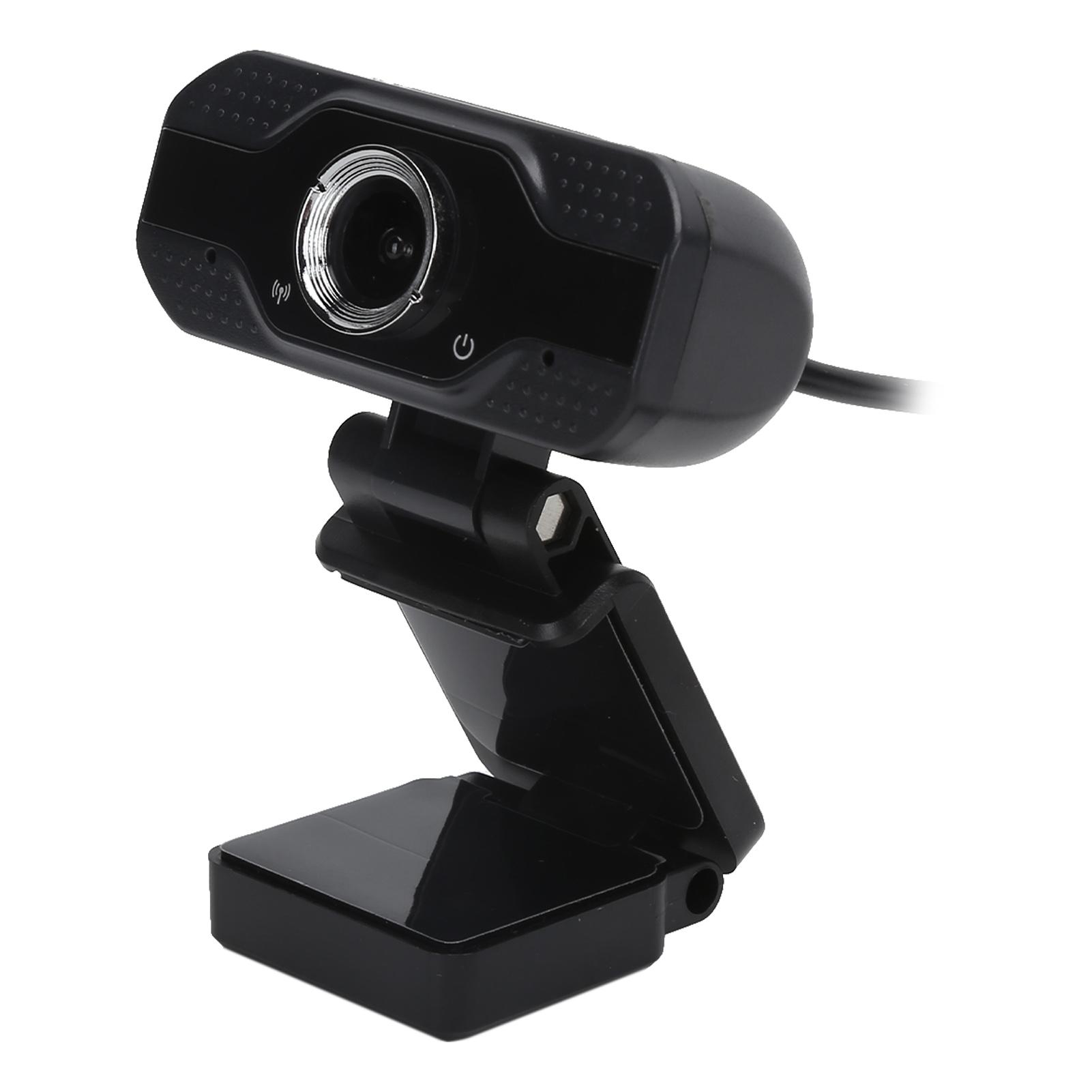 

1080P Web Camera Full HD Webcam with Noise Cancelling Microphone MultiFunction Base