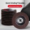 Thickened Flap Disc: Stainless Steel Grinding & Polishing Disc for 100 Angle Grinder – Plastic Cover & Flap Wheel Cutting Disc