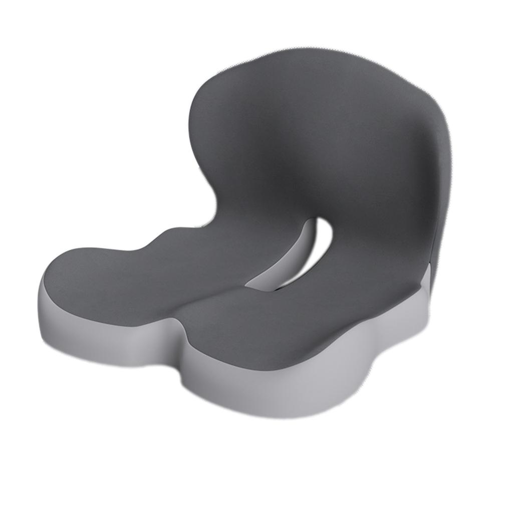 Memory Foam Seat Cushion Back Support for Office Chair Car Home Use with Lumbar Support Pillow for Students