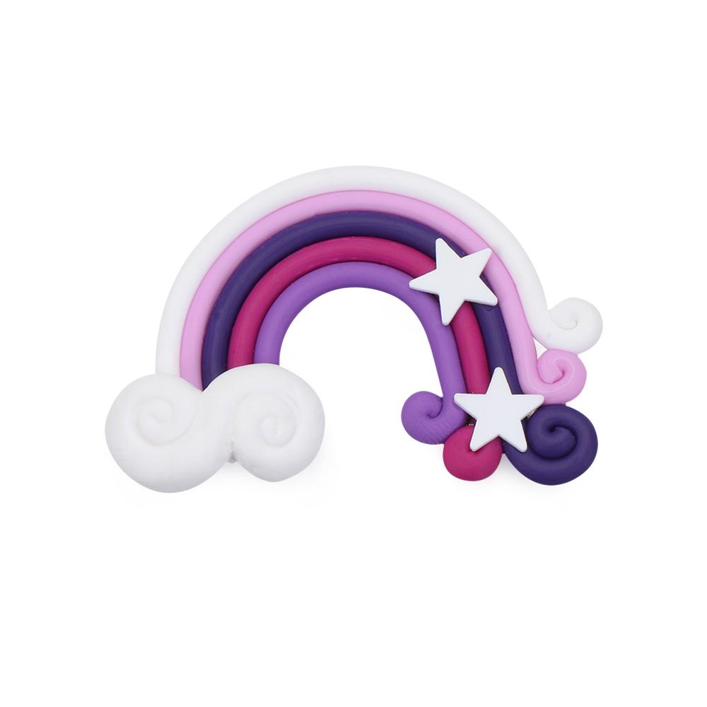 1 PC New Cute 5D Diamond Painting Tools Rainbow Clouds Elephant Magnet Cover Minder for Parchment Paper Cover Holder Accessories