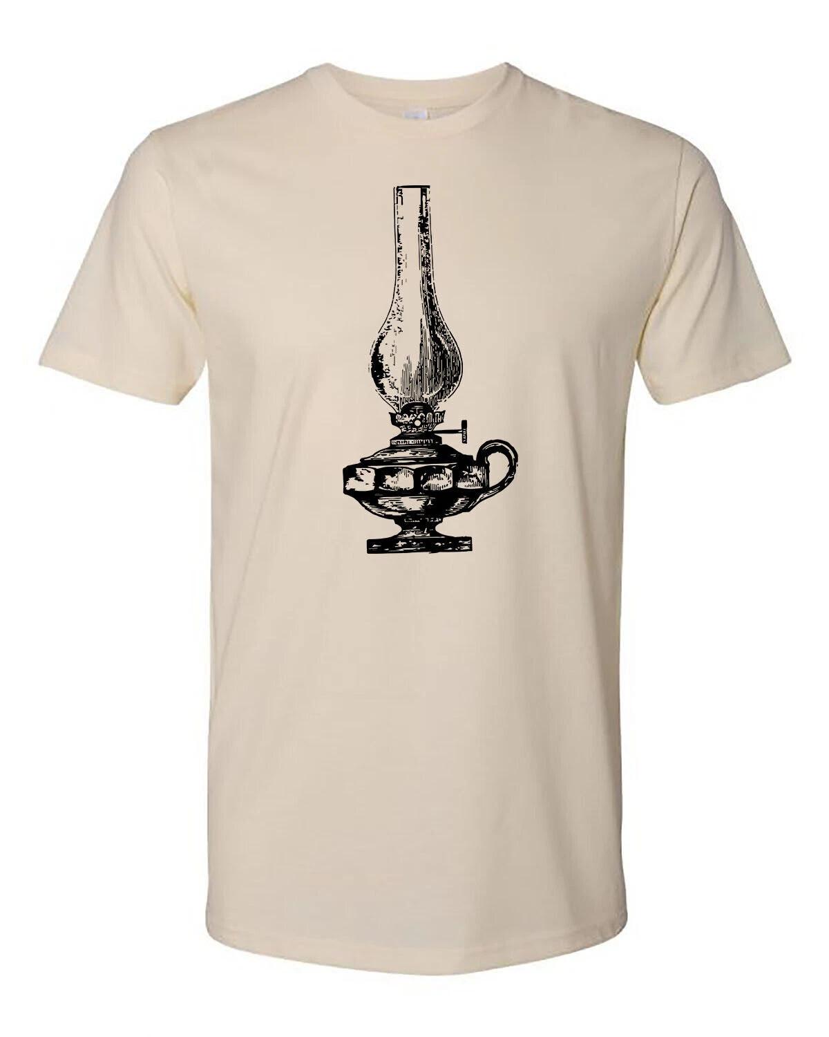 Cottage Cult Clothing Tee T Shirt 100% Cotton Witch Goth Victorian Lantern Oil 2XL