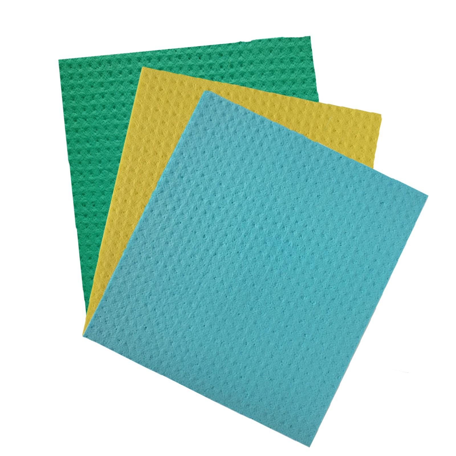 

3 шт. Губка кухонная ткань без царапин для антипригарного диска для чистки кастрюль