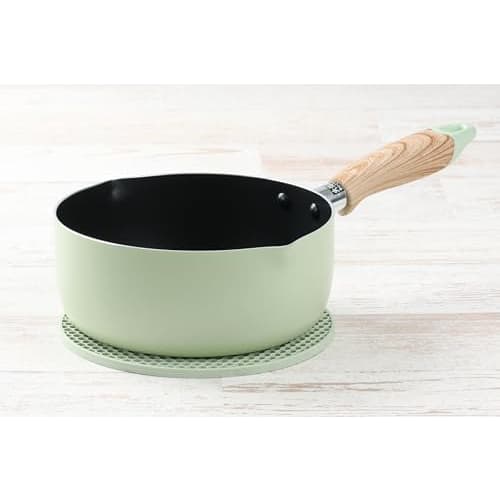 Pearl Metal Silicone Pot Holder with Bottle Opener, Green, Natural Cook Pure, HC-133