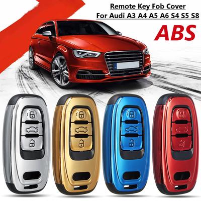 Pink Protective TPU Key Case for 2014 2015 Audi A4 S4 A5 S5 RS5 Q5 Quattro