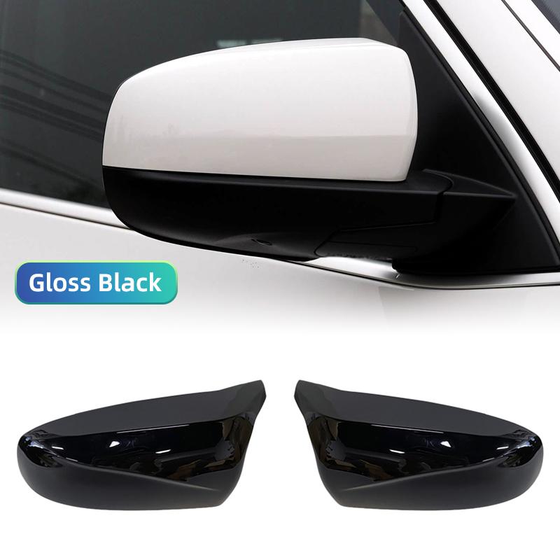 

For BMW X5 E70 X6 E71 2008-2013 Car Sticker Rearview Side Mirror Cover Wing Cap Exterior Door Rear View Case Trim Carbon Fibe