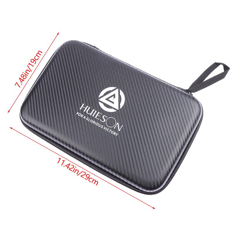 Table Tennis Racket Bag Eva Square Shaped Ping Pong Box Case Waterproof Portable Sports Racket Bag Racketcase