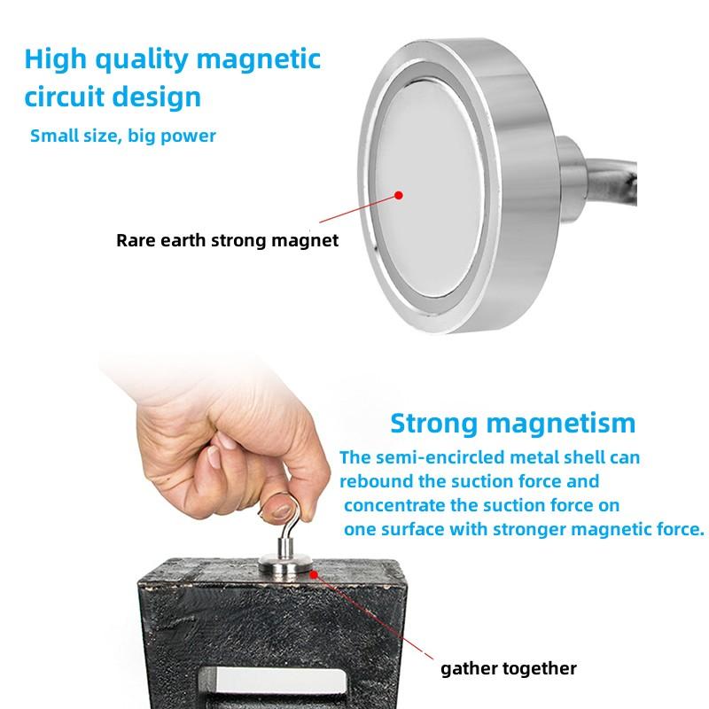 10/20pcs Strong Magnetic Hooks E10/16/20 Heavy Duty Magnet Hook For Home Kitchen Bar Storage Key Coat Cup Hanging