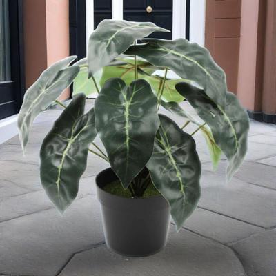 Künstliche Topfpflanze Realistische künstliche Grünpflanze Langlebige Topf-Monstera-Pflanze