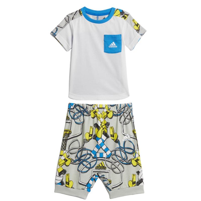 

Adidas Casual Sportswear Gray Infant And Toddler DV1249 80