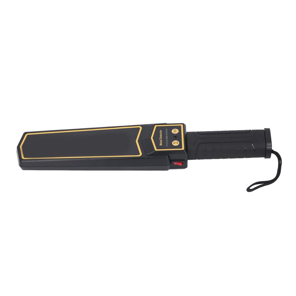 Handheld Metal Scanner High Sensitivity Visual Audible Rechargeable Metal Detector for Airports