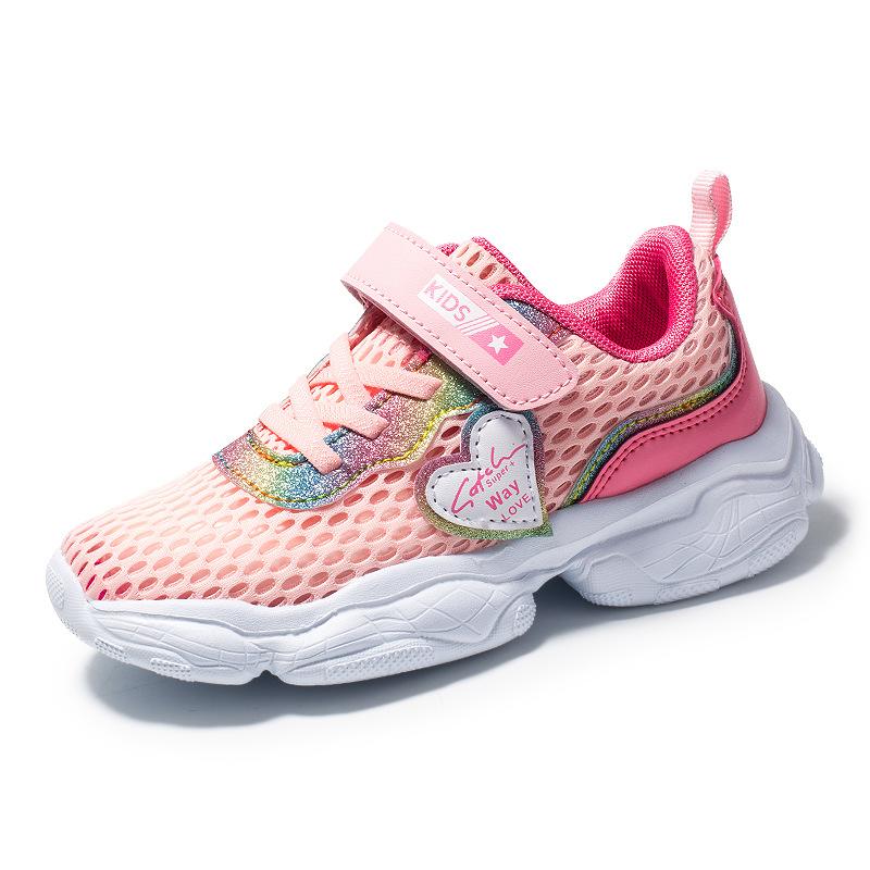 

ABC/Lun Run, New Spring and Summer Classmates Girls Older Children s Shoes Breathable Mesh Single Mesh Shoes ABCLUNPAO 37